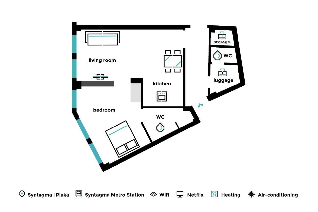 Luxury Apartments In Plaka By Upstreet Афіни Номер фото